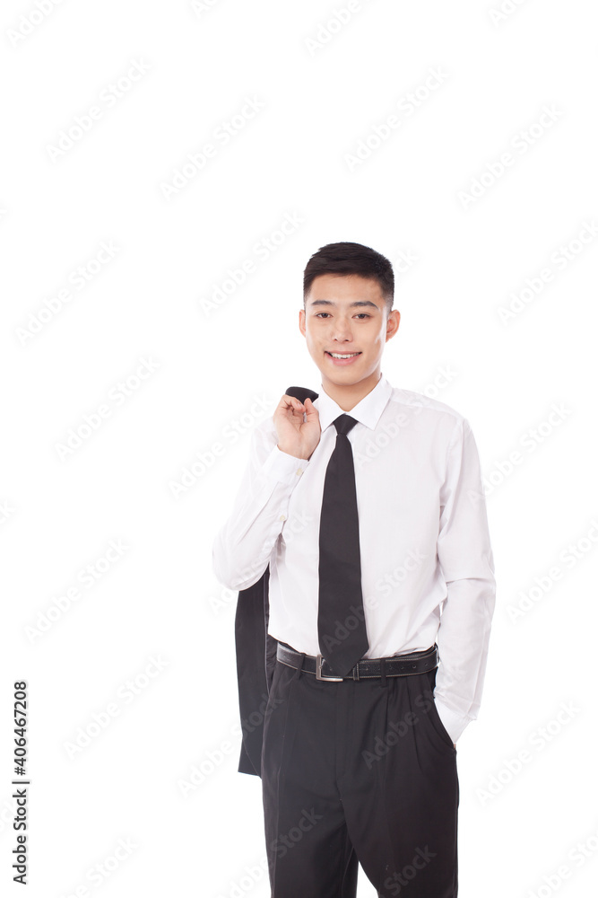 Portrait of a happy young business man Portrait of a happy young business man