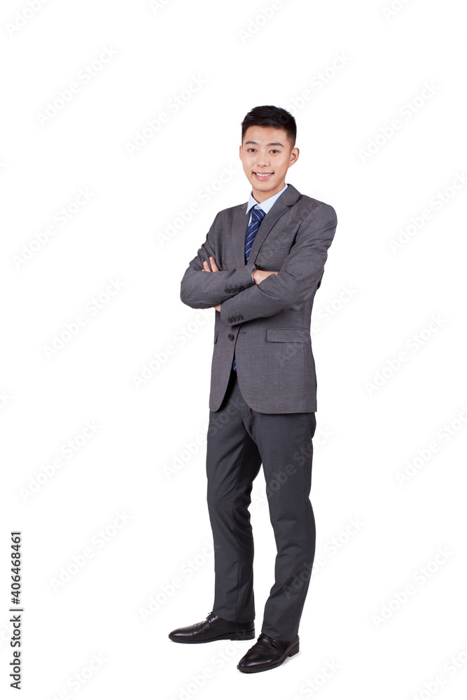 Portrait of a young Self-confident business man Portrait of a young Self-confident business man
