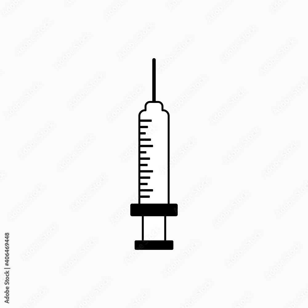 syringe vector icon. with a simple and meaningful design. syringe vector icon. with a simple and meaningful design.