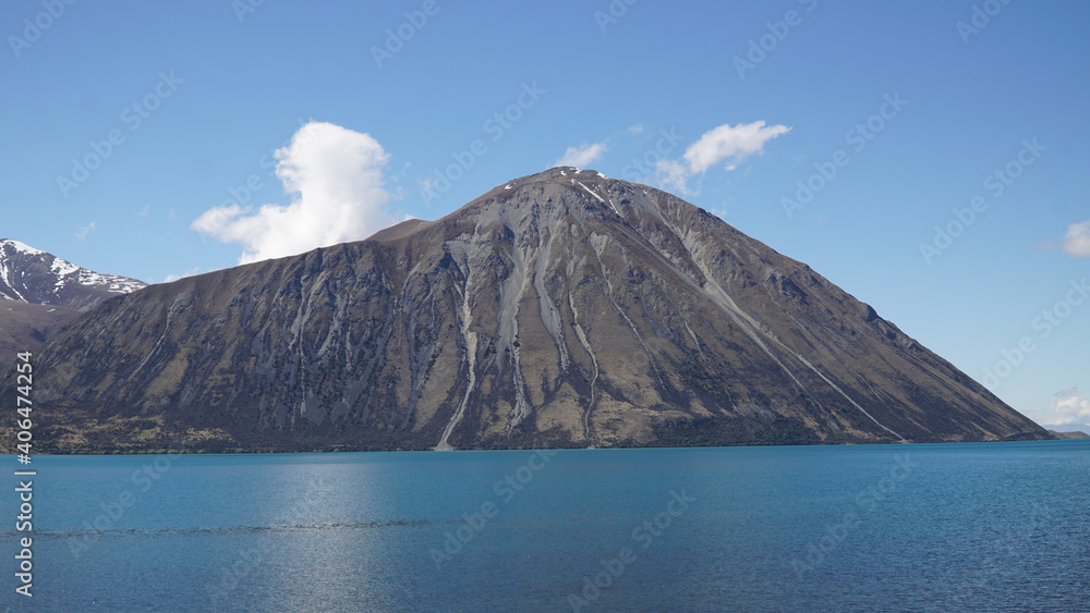 Mountain and Lake Nature Landscapes at Lake Ohau on the South Island of New Zealand. Mountain and Lake Nature Landscapes at Lake Ohau on the South Island of New Zealand.