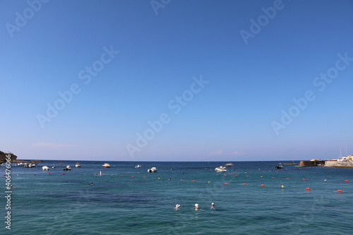 Xlendi Bay and Mediterranean Sea, Gozo Malta