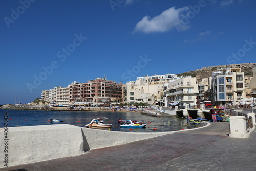 Xlendi on Gozo at the Mediterranean Sea , Malta © ClaraNila