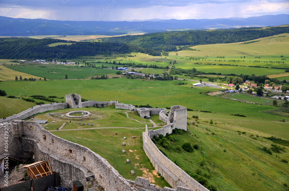 Obraz premium Zamek Spiski