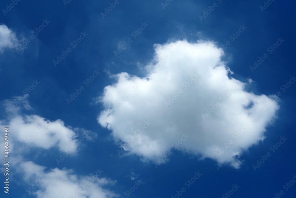Blue Sky and Cloud Background. Blue Sky and Cloud Background.