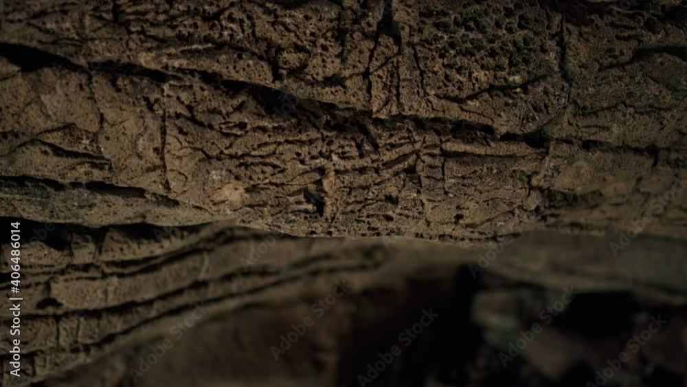 rock textures on a cave wall rock textures on a cave wall