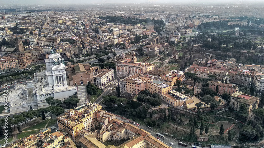 Fototapeta premium Monumenti a Cielo Aperto