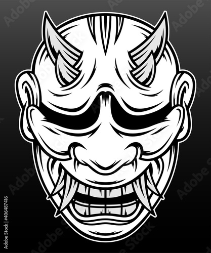 Japan hannya mask