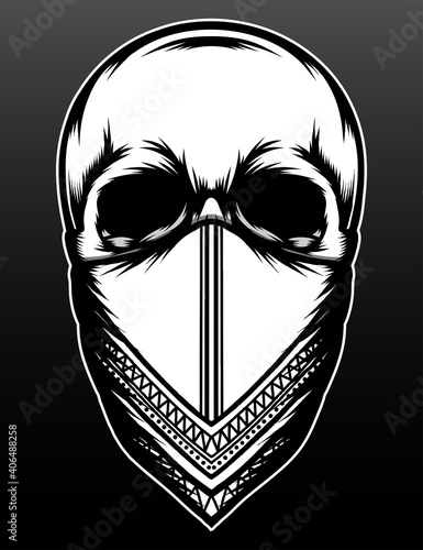 Vintage skeleton mafia