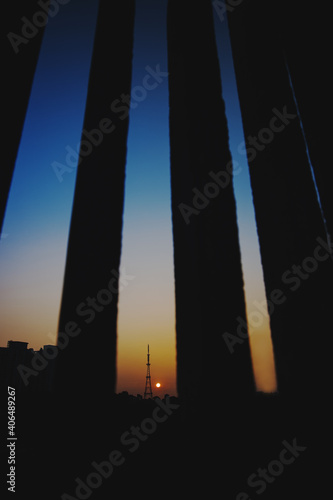 city skyline at night © Akhil