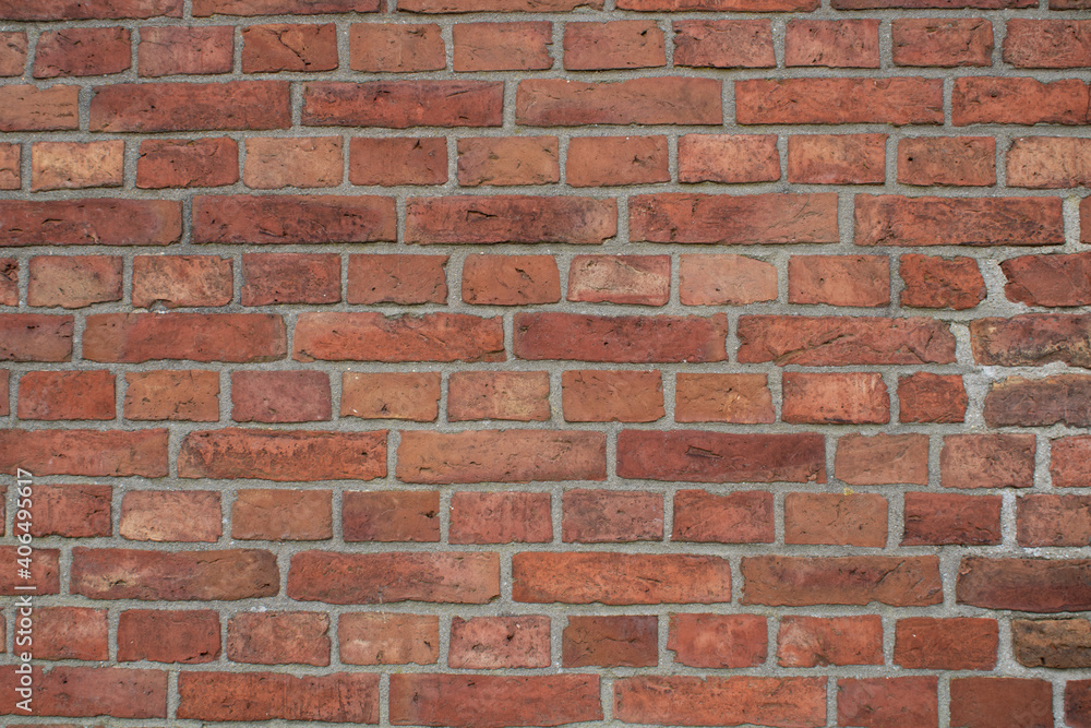 Brick wall of antique building. Full stone wall Brick wall of antique building. Full stone wall