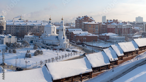 View of the Church of the Holy Great Martyr Paraskeva Pyatnitsa, Kazan, Tatarstan Republic