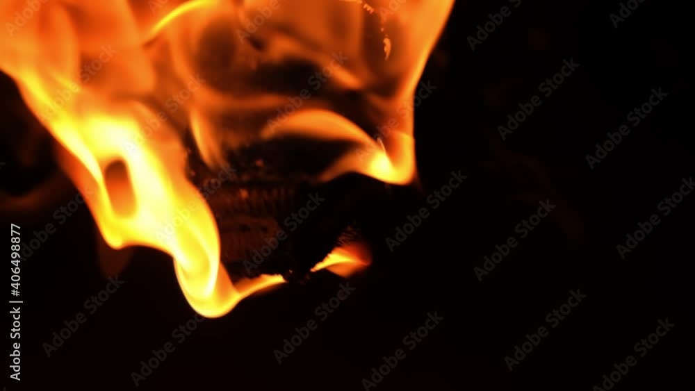 Abstract background of a ball of flames falling through darkness. Abstract background of a ball of flames falling through darkness.