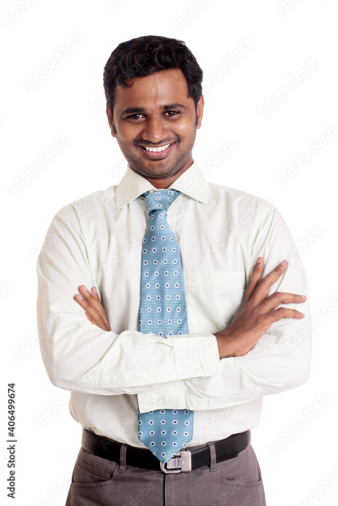 Portrait of an Indian business man Portrait of an Indian business man