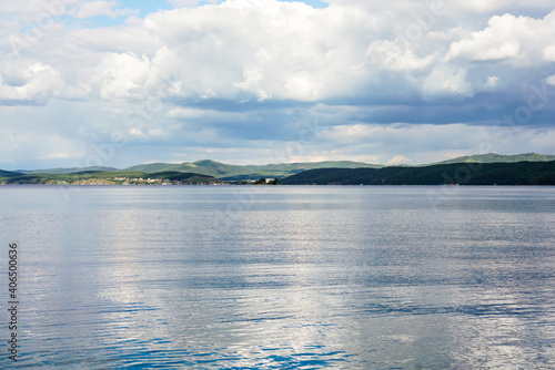 lake turgoyak in russia ural