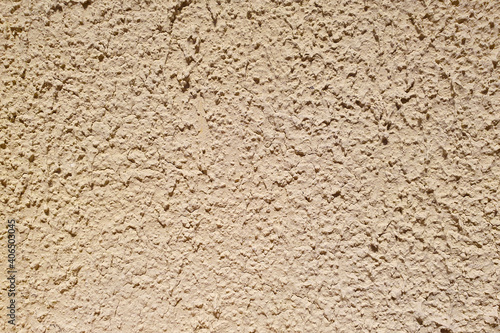 Wallpaper Mural Texture of rough beige stucco wall. Decorative plaster on the wall. Torontodigital.ca