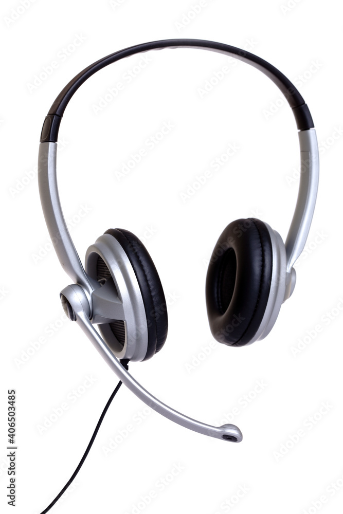 headphones isolated on white headphones isolated on white