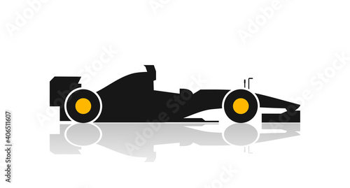 Black racing car © RATOCA
