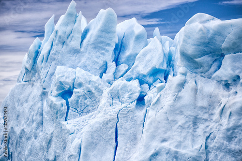 Top of Upsala Glacier in Argentina