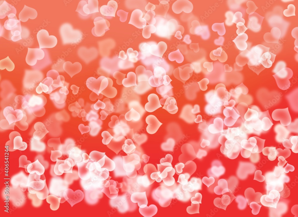 White heart shape on red gradient background, image for love valentine and wedding relationships White heart shape on red gradient background, image for love valentine and wedding relationships