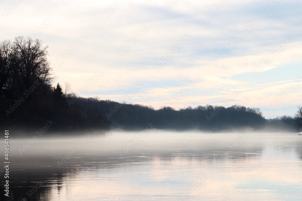 Mist on the Fox River