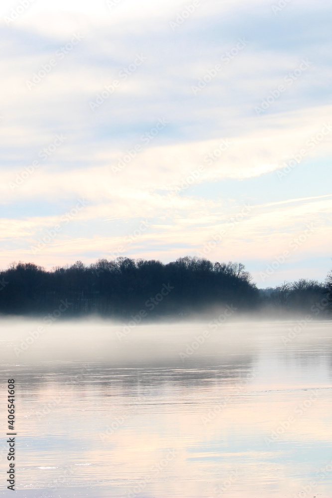 Mist on the Fox River