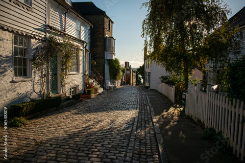 Narrow street in the old town