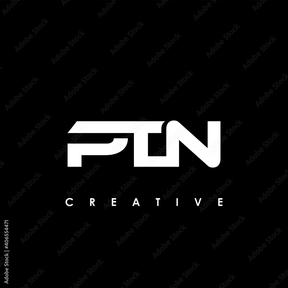 PTN Letter Initial Logo Design Template Vector Illustration PTN Letter Initial Logo Design Template Vector Illustration