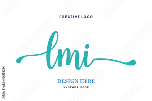 LMI lettering logo is simple, easy to understand and authoritative