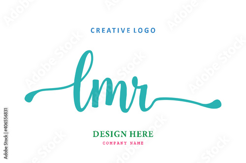 LMR lettering logo is simple, easy to understand and authoritative
