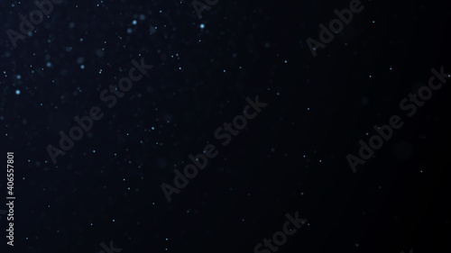 Dust particles. Abstract background of particles. Dots background. Futuristic digital dots background. 3d rendering.