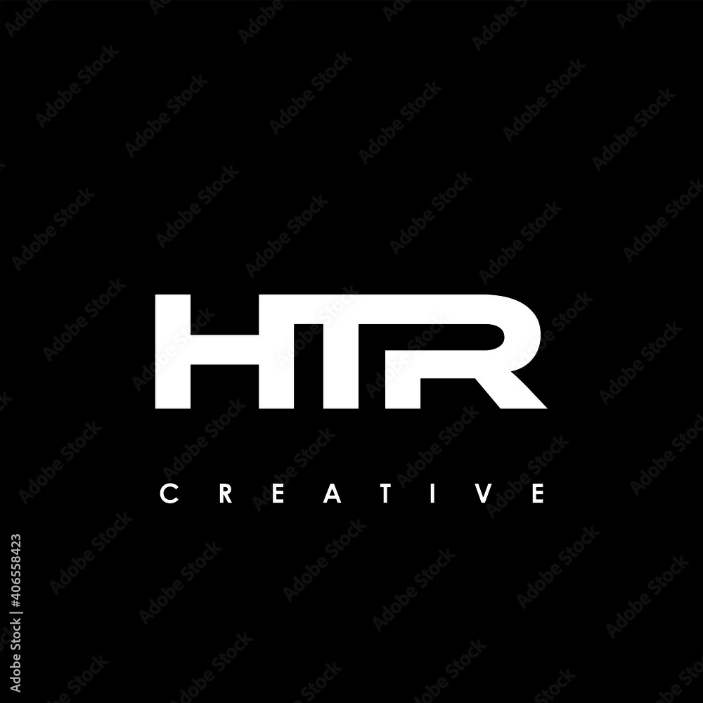 HTR Letter Initial Logo Design Template Vector Illustration