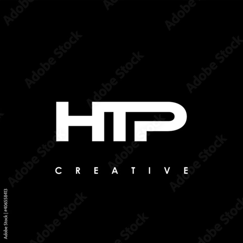 HTP Letter Initial Logo Design Template Vector Illustration