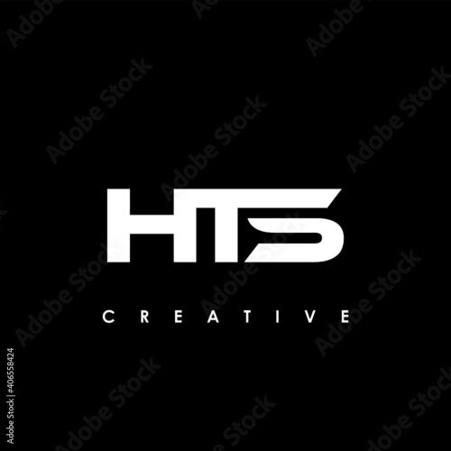 HTS Letter Initial Logo Design Template Vector Illustration photo