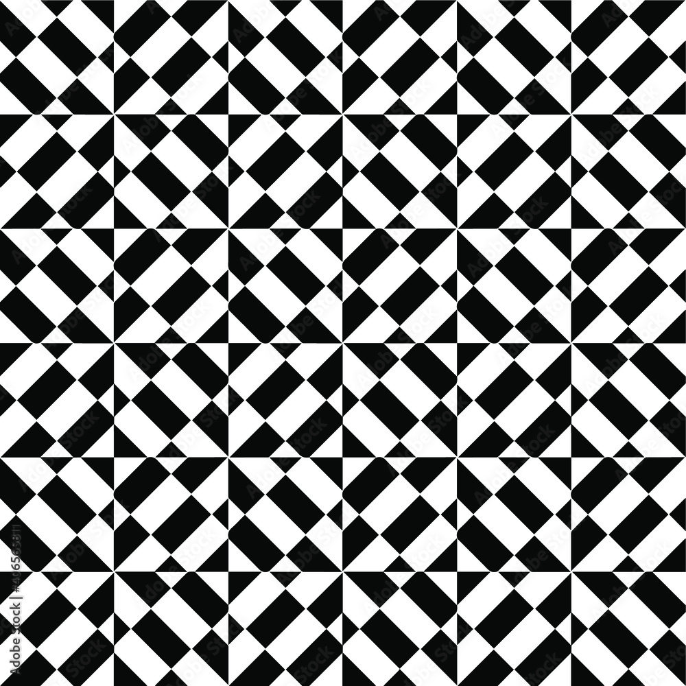 Black and white texture. Abstract seamless geometric pattern. Black and white texture. Abstract seamless geometric pattern.