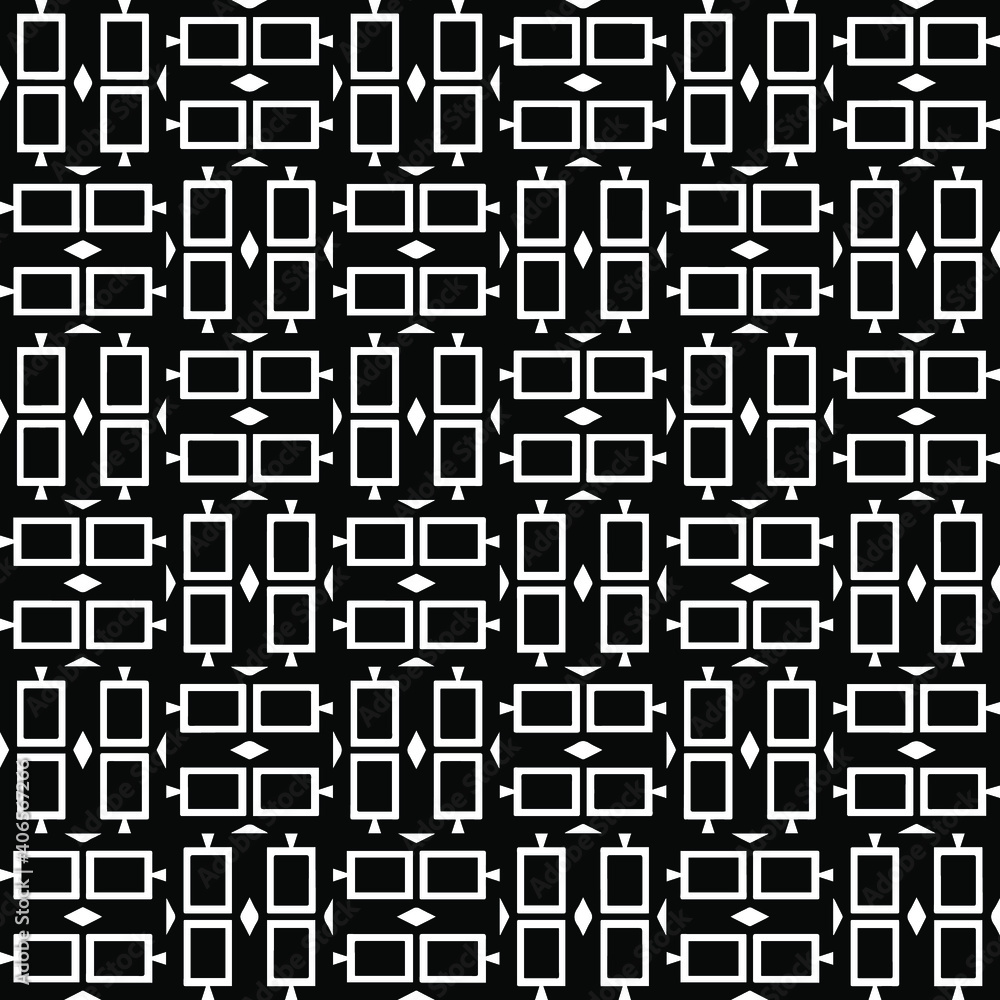 Black and white texture. Abstract seamless geometric pattern. Black and white texture. Abstract seamless geometric pattern.