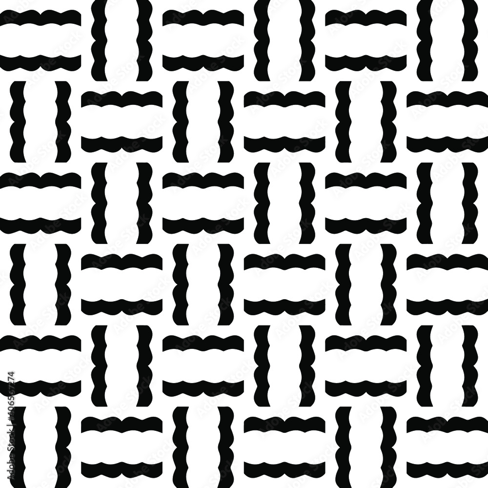 Black and white texture. Abstract seamless geometric pattern. Black and white texture. Abstract seamless geometric pattern.