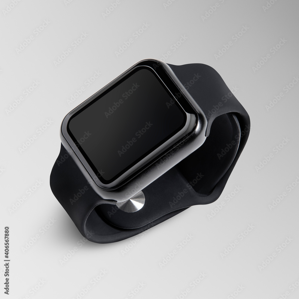 Smartwatch screen mockup digital device Smartwatch screen mockup digital device