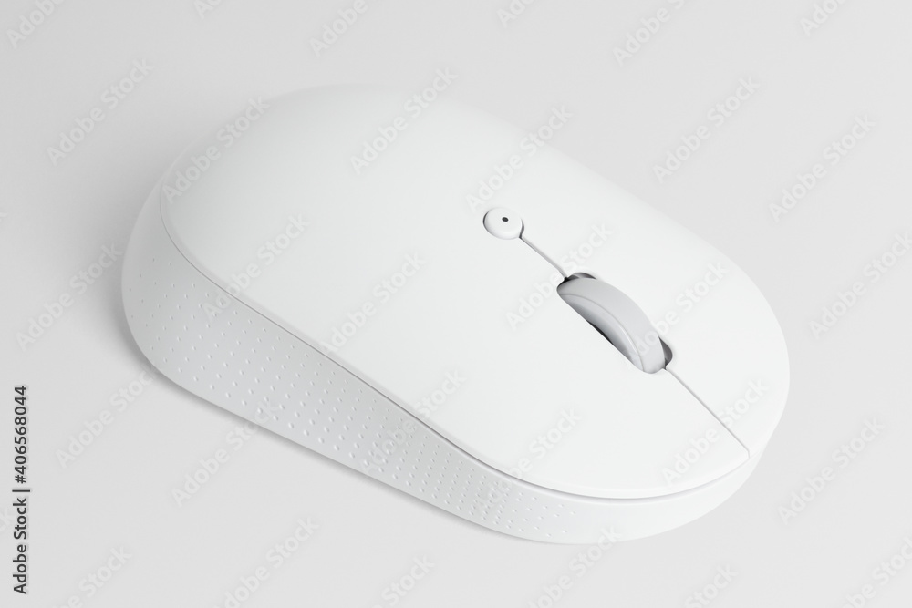 Wireless computer mouse mockup digital device Wireless computer mouse mockup digital device