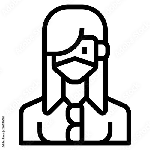 Actress icon for web element , webpage, application, card, printing, social media, posts etc.