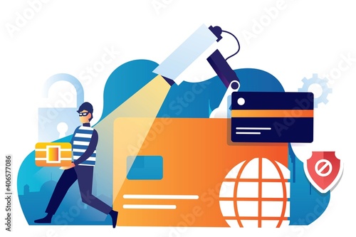 a hacker stolen a credit card information 