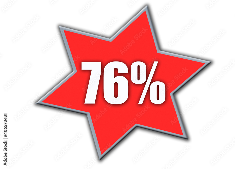 76 Percent off 3d Sign on White Background, Special Offer 76% Discount Tag, Sale Up to 76 Percent Off,big offer, Sale, Special Offer Label, Sticker, Tag, Banner, Advertising, offer Icon 76 Percent off 3d Sign on White Background, Special Offer 76% Discount Tag, Sale Up to 76 Percent Off,big offer, Sale, Special Offer Label, Sticker, Tag, Banner, Advertising, offer Icon