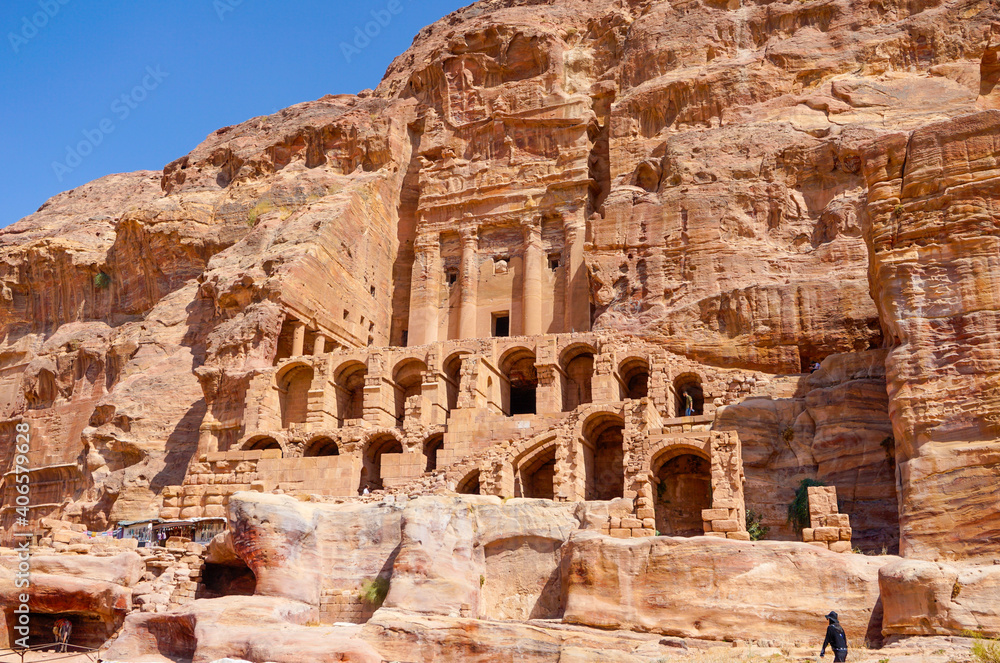 Jordan, Petra, The Royal Tombs of the lost city