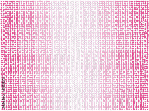 ドットで描かれた背景　点描　水玉　点々