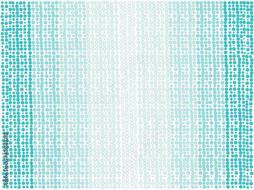 ドットで描かれた背景　点描　水玉　点々