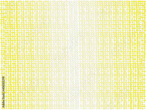 ドットで描かれた背景　点描　水玉　点々