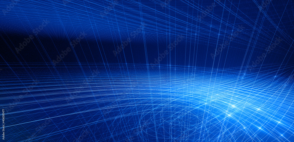 abstract blue tech perspective lines background texture abstract blue tech perspective lines background texture