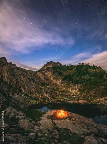 Cascade backcountry home
