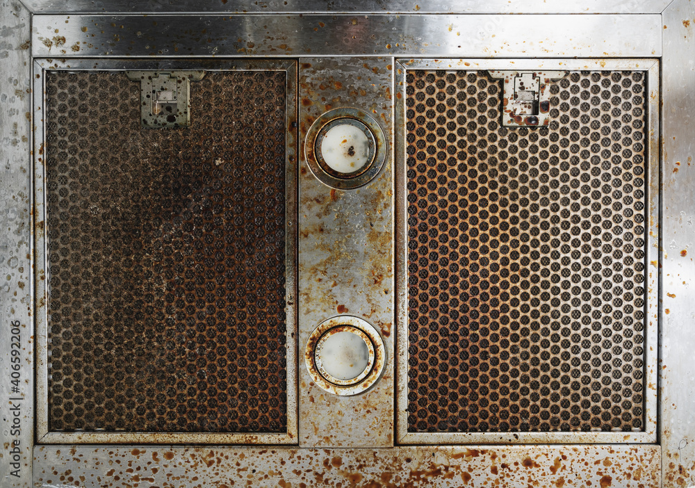 old cooker hood