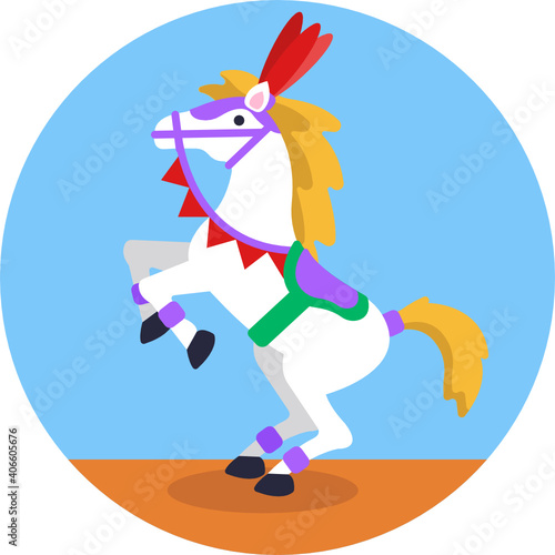 Amusement Park minimal thin line web icon set. Outline icons collection. Simple vector illustration.