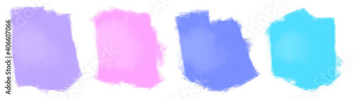 Abstract background with colored spots in purple and blue colors. Colored spot on paper.
